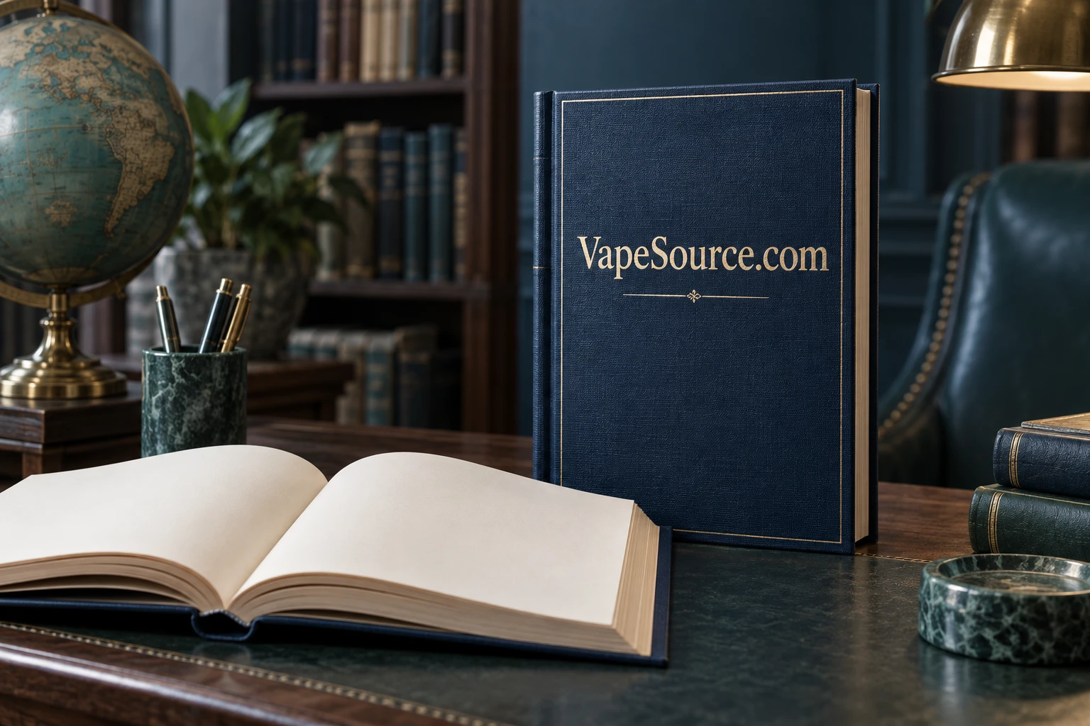 Vaping information library editorial concept