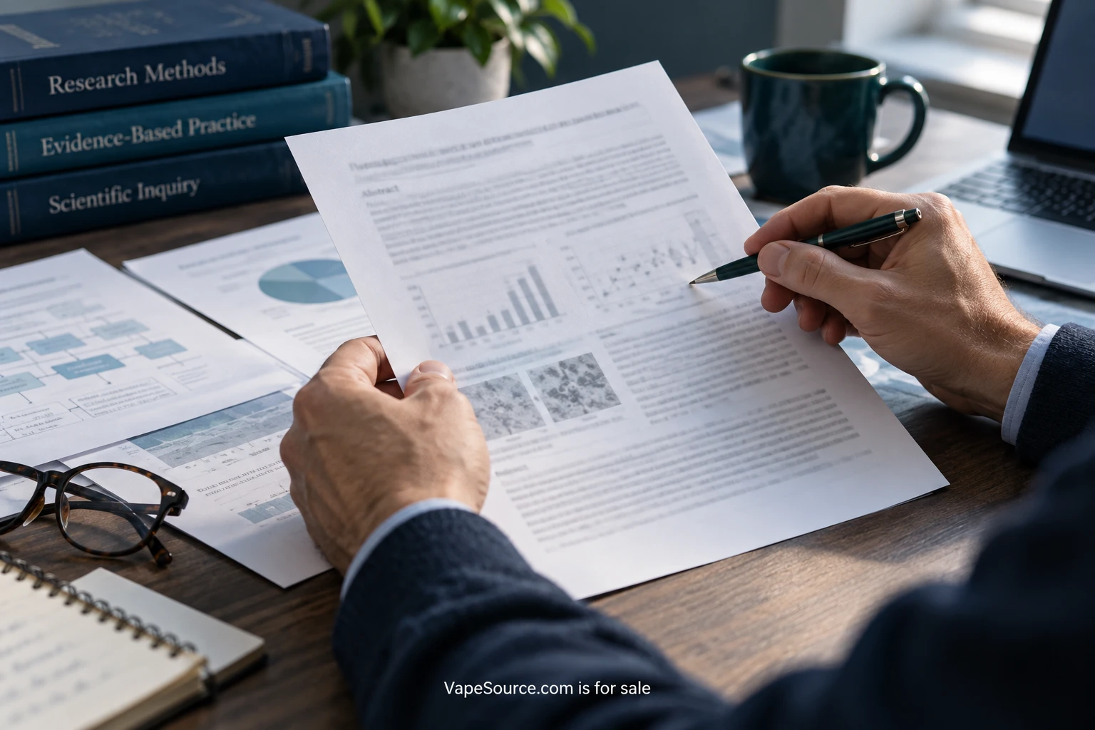 How to read a vaping study reference scene